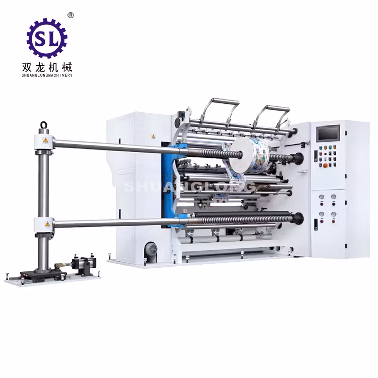 High Speed Slitting Rewind Machine for Plastic Film, Paper, Nonwoven Fabric