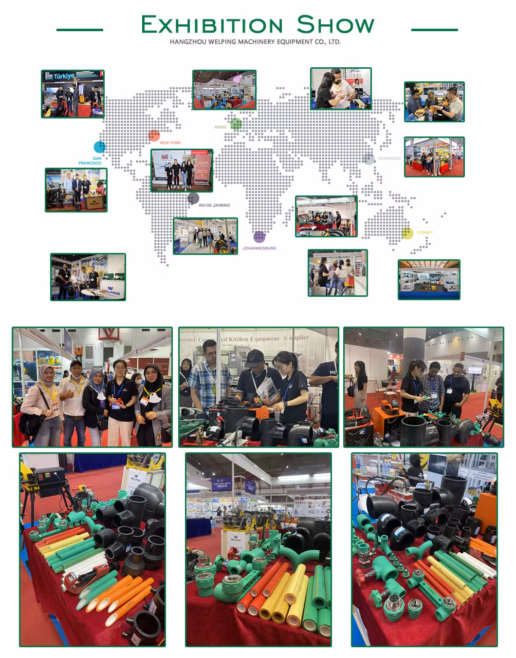 90-315mm Butt Welding Machine Semi-Automatic HDPE Pipe Fusion Machine Wp315A HDPE Welding Machine