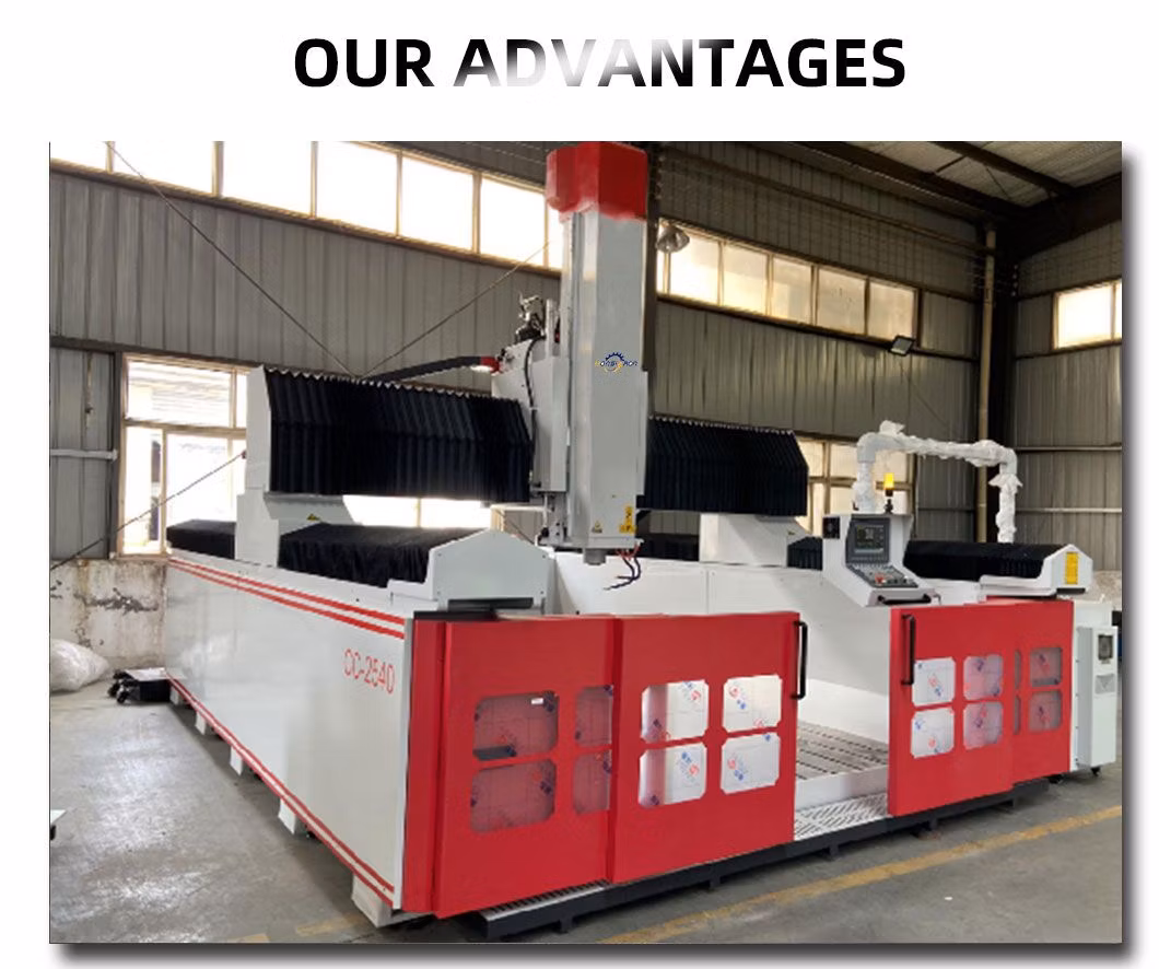 Sg2540 3 Axis Vertical CNC Milling Machine with Automatic Tool Changer