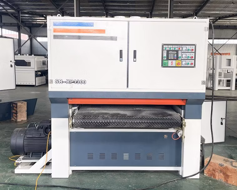 Sheet Metal Wide Belt Sanding Grinding Deburring Chamfering CNC Metal Sander Machine Price
