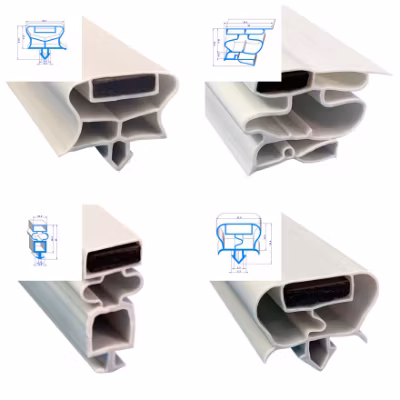 China Wholesale Powerful Cold Chamber Fridge Rubber Seal Refrigerator Door Gasket Welding Machine Joining Unit