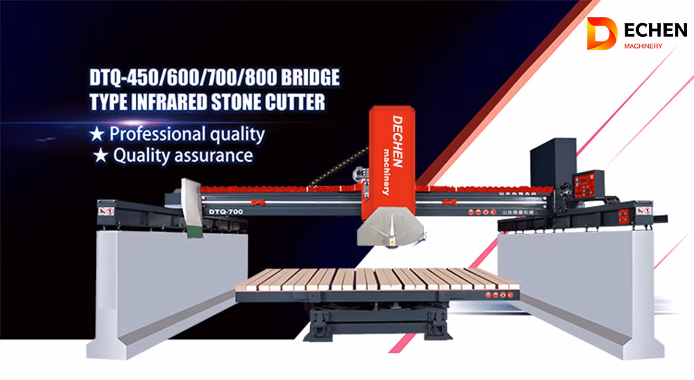 Bridge Saw Marble Cutter by Manual Stone Cutting for Granite Machine