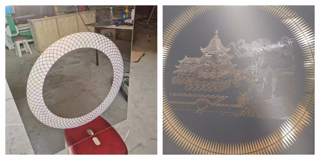 Bath Mirror Production Line Acrylic Mirror Making Machine for Tempered Glass