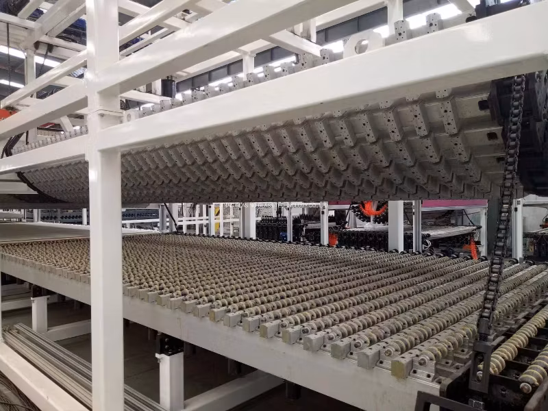 Horizontal Rollers Hearth Continous Forced Convection Flat Glass Tempering Furnace Machine