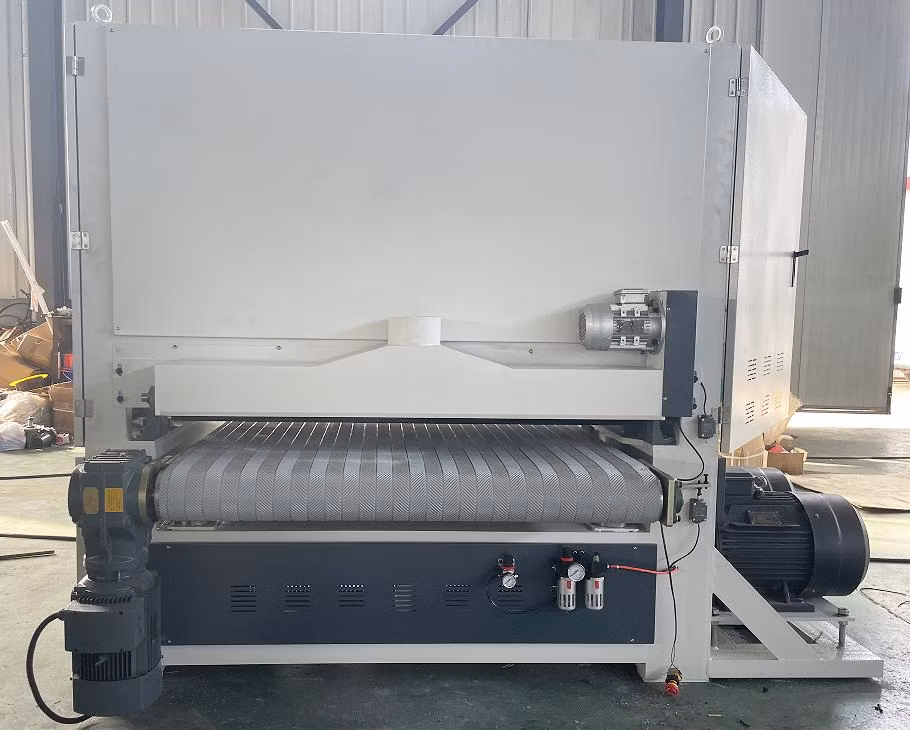 Sheet Metal Wide Belt Sanding Grinding Deburring Chamfering CNC Metal Sander Machine Price