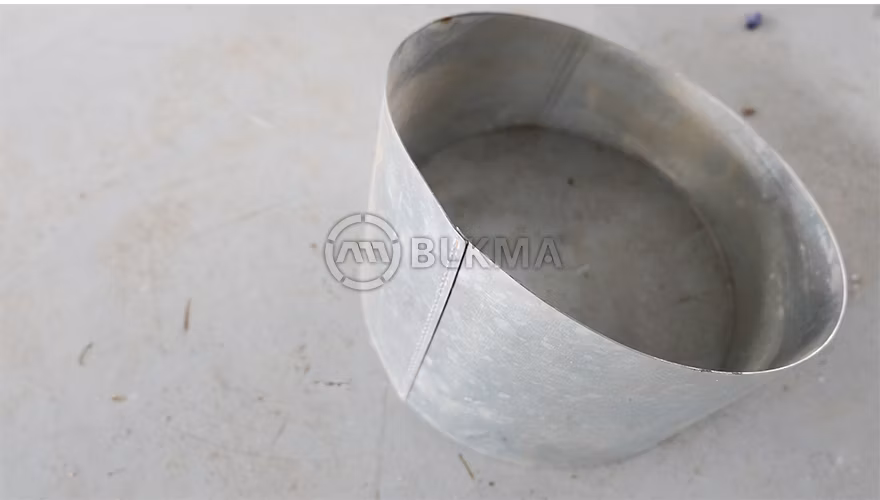 HVAC Straight and Stitch Seam Resistance Welding Machine Price for Round Air Duct Overlap Welder Copper Wire