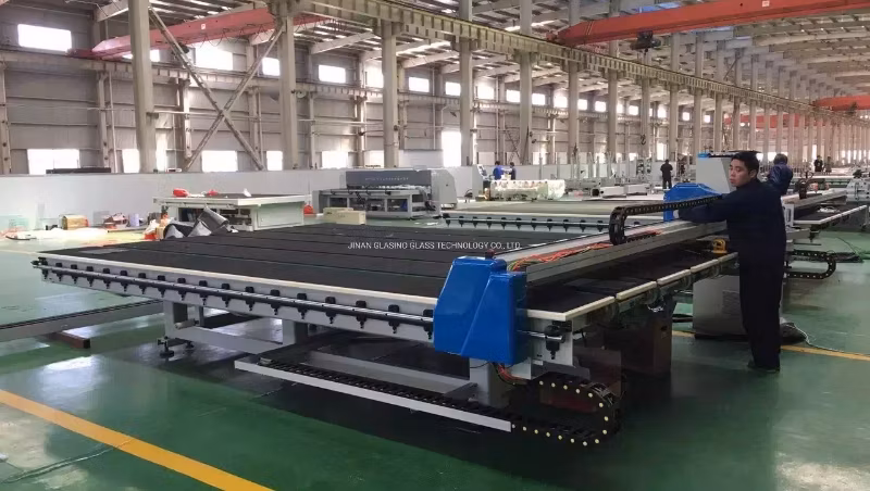 Horizontal Rollers Hearth Continous Forced Convection Flat Glass Tempering Furnace Machine