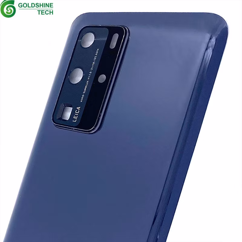 Factory Wholesale Phone Back Glass with Camera Lens for Huawei P40 Replacement Parts