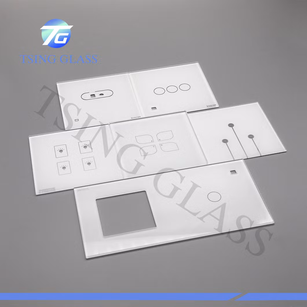 White Ceramic Glass/Transparent Ceramic Glass/Black Ceramic Glass/Fireplace Glass Door/Ceramic Glass/Ceramic Silkscreen Glass Digital Printing Glass