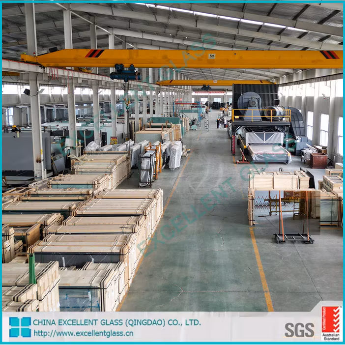 Toughened/Tempered/Laminated Fiba Certificate Ceramic Fritted Backboard Glass