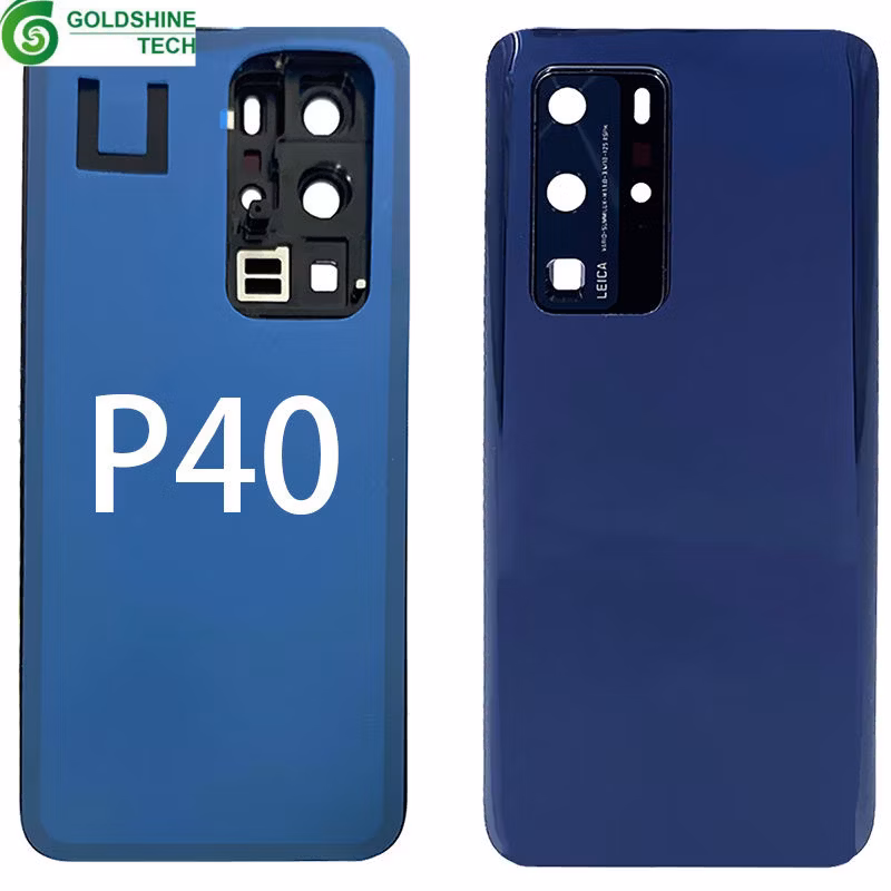 Factory Wholesale Phone Back Glass with Camera Lens for Huawei P40 Replacement Parts