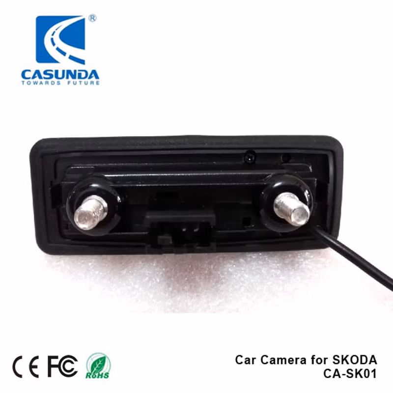 170 Degrees Glass Lens Car Rear View Trunk Handle Reverse Backup Camera for Skoda Fabia Octavia Yeti Roomster Audi A1 A3 Rearview Camera