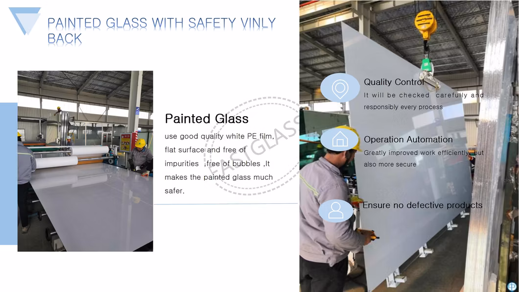 Building Glass Construction Glass Ceramic Silkscreen Tempered Printed Glass Door Colorful/Decorative Colored Glass