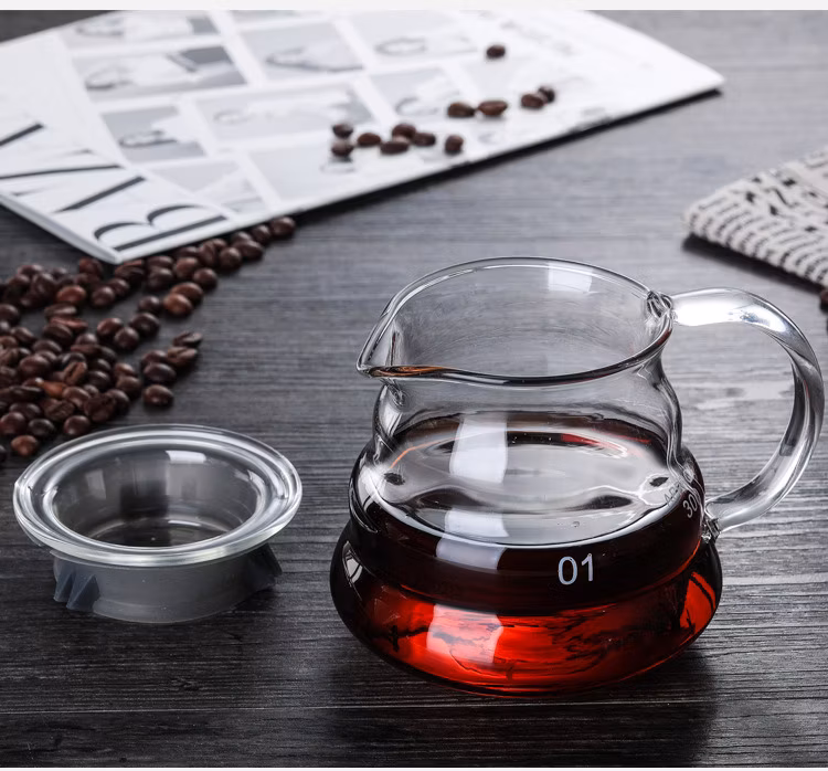 Coffee Maker Brew Dripper and Pot Heat Resistant High Borosilicate Glass Mi13853