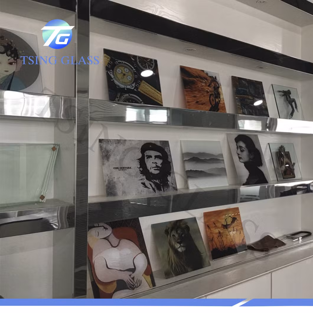 White Ceramic Glass/Transparent Ceramic Glass/Black Ceramic Glass/Fireplace Glass Door/Ceramic Glass/Ceramic Silkscreen Glass Digital Printing Glass