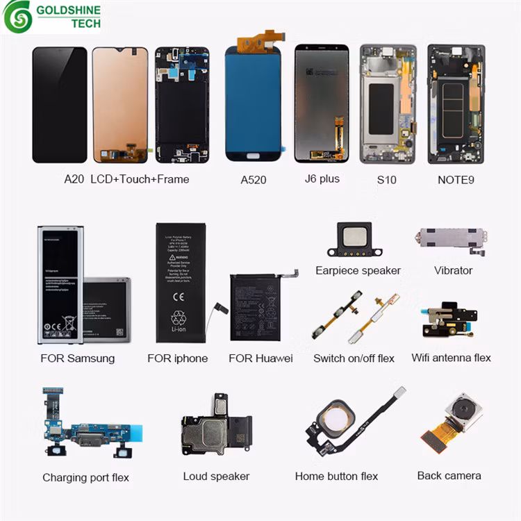 Factory Wholesale Phone Back Glass with Camera Lens for Huawei P40 Replacement Parts