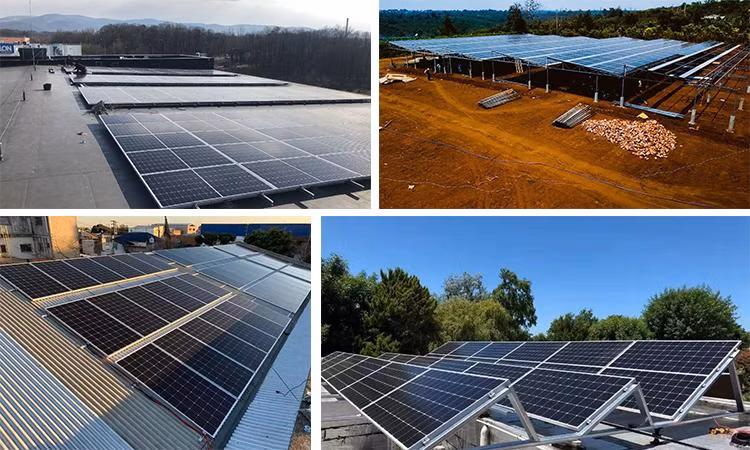 Tongwei N-Type Bifacial Dual-Glass Half-Cut-Cell Full-Black Solar Panel Module with Competitive Price