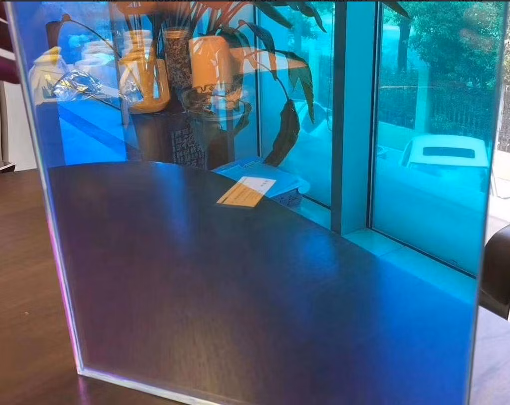 10mm 12mm Plural Dichroic Multi Color Float Glass for Outside Building/Decoration/Interior