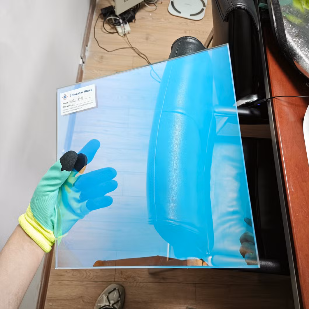 10mm 12mm Plural Dichroic Multi Color Float Glass for Outside Building/Decoration/Interior