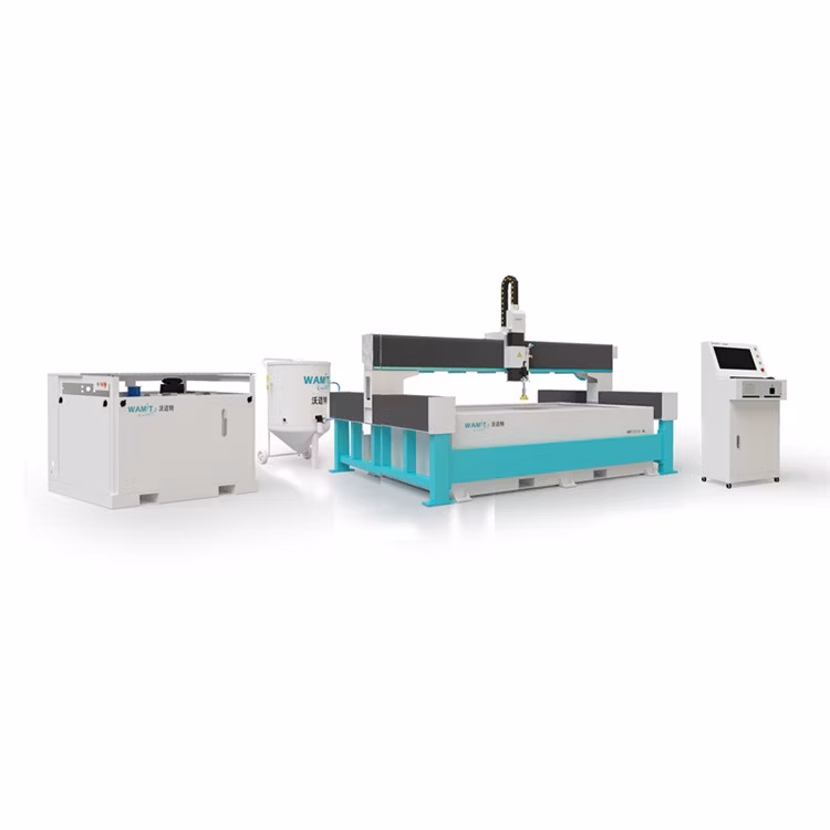3000*2000mm Cantilever Type Full Automatic Laminated Tempered Glass CNC Water Jet Waterjet Cutting Machine
