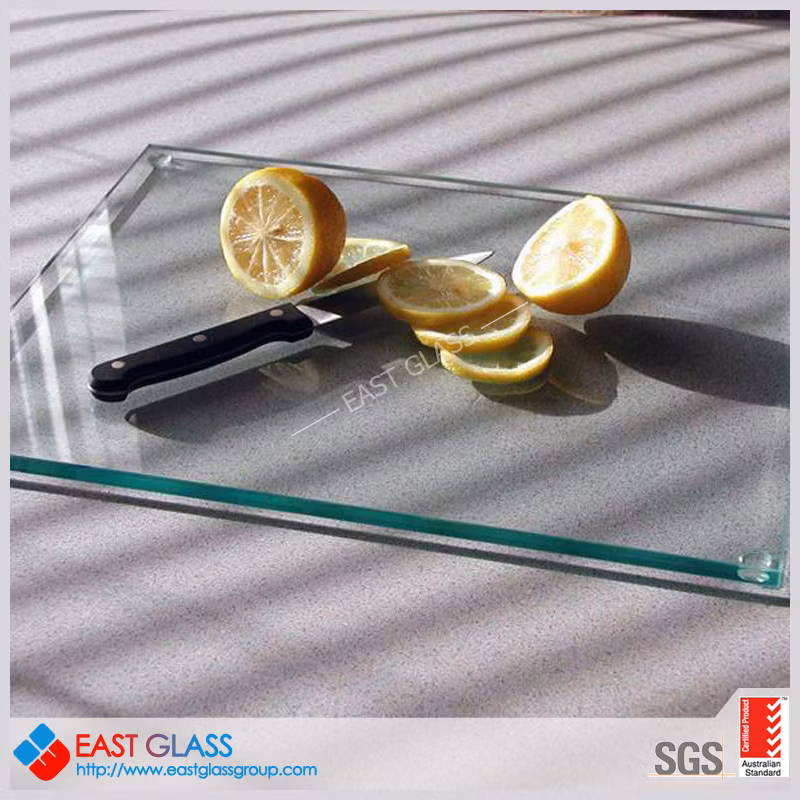 Clear Colored Tinted Float Glass/Reflective Glass/Tempered Glass/Laminated Glass/Patterned Glass for Morden Design Kitchen Use Glass Cutting Board