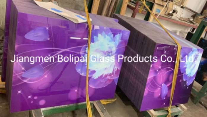 Marble Design Does Not Fade Color Hot Digital Print Glass