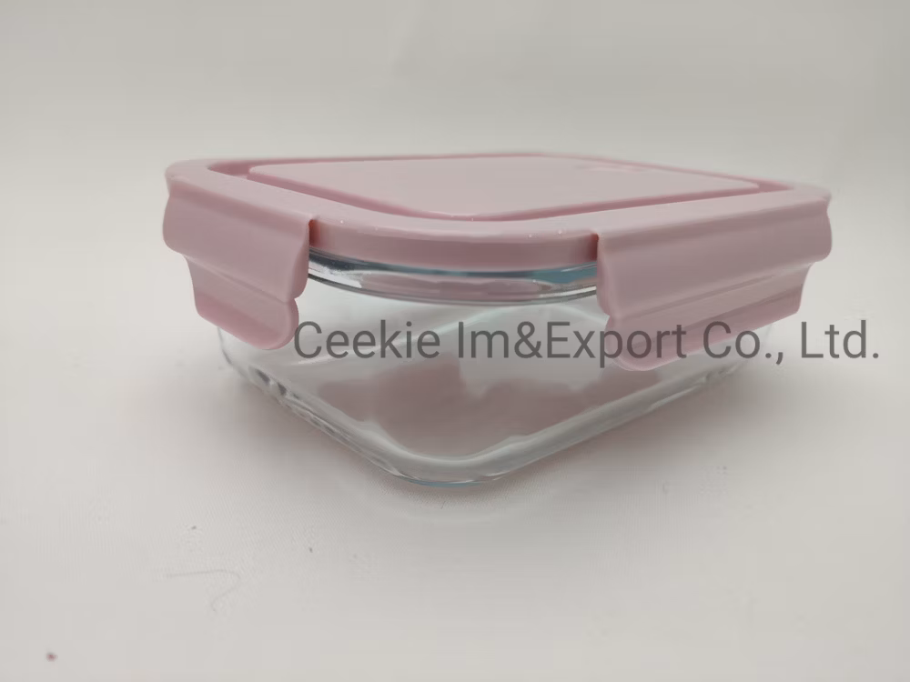 Microwaveable Lunch Box Oven Safe Kitchenware Food Container Borosilicate Glass Glassware