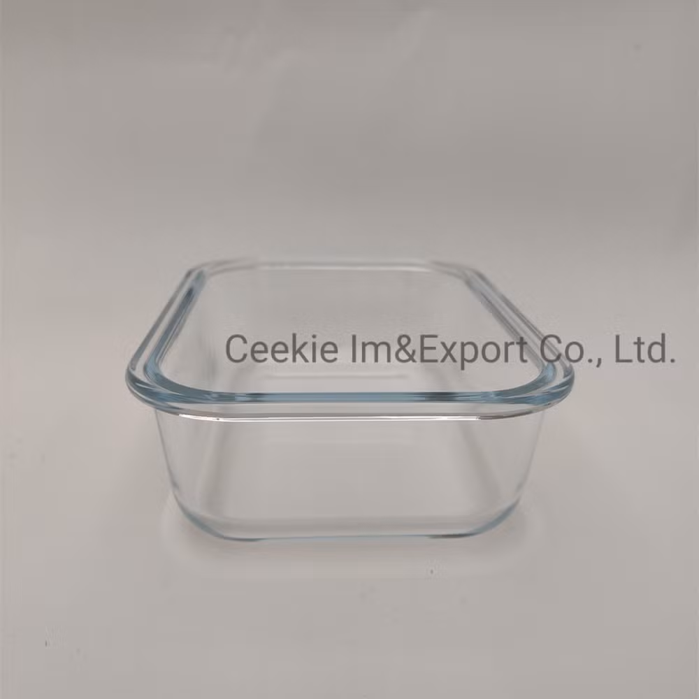 Microwaveable Lunch Box Oven Safe Kitchenware Food Container Borosilicate Glass Glassware