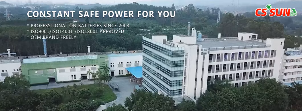CSSUN 51.2V100Ah Maintenance free Lithium Battery for Luc electric car Instand SLA manufacturer High temperature lead acid battery new dongguan