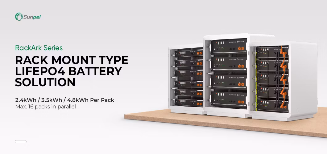 Sunpal Manufacturer LiFePO4 Battery 48V 100ah 200ah 5kwh 10kwh Home Lithium Ion Phosphate Solar Battery Pack