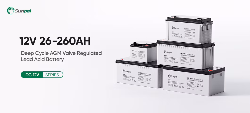 Lead Acid Gel Type Solar Power Battery 12V 150ah 200ah Tubular AGM Batteries Manufacturing Plant