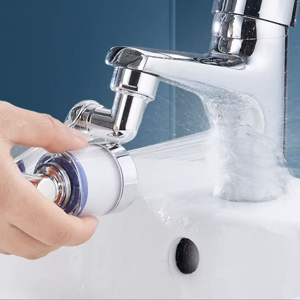 Factory Direct Sale Swivel Ball Joint 1080 Rotation Kitchen Faucet Tap Adapter Aerator Spout Shower Head Filter Nozzle Connector