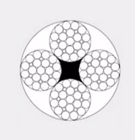 Wire Rope Diameter 8.0-16.0mm Steel Wire Steel Strand Steel Rope for Cable