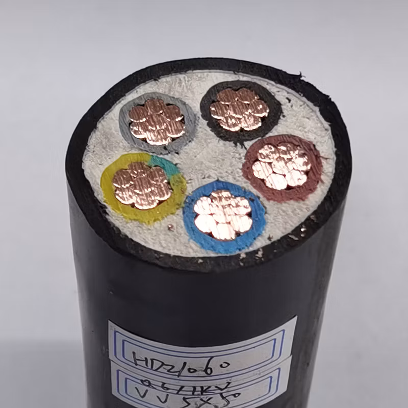 Factory Price French Type U1000 R2V RO2V Rvfv (YJV YJLV) 3 4 5 Core 10mm 16mm 25mm 35mm 50mm 70mm 95mm Rigid Copper Electric Power Installation Cable