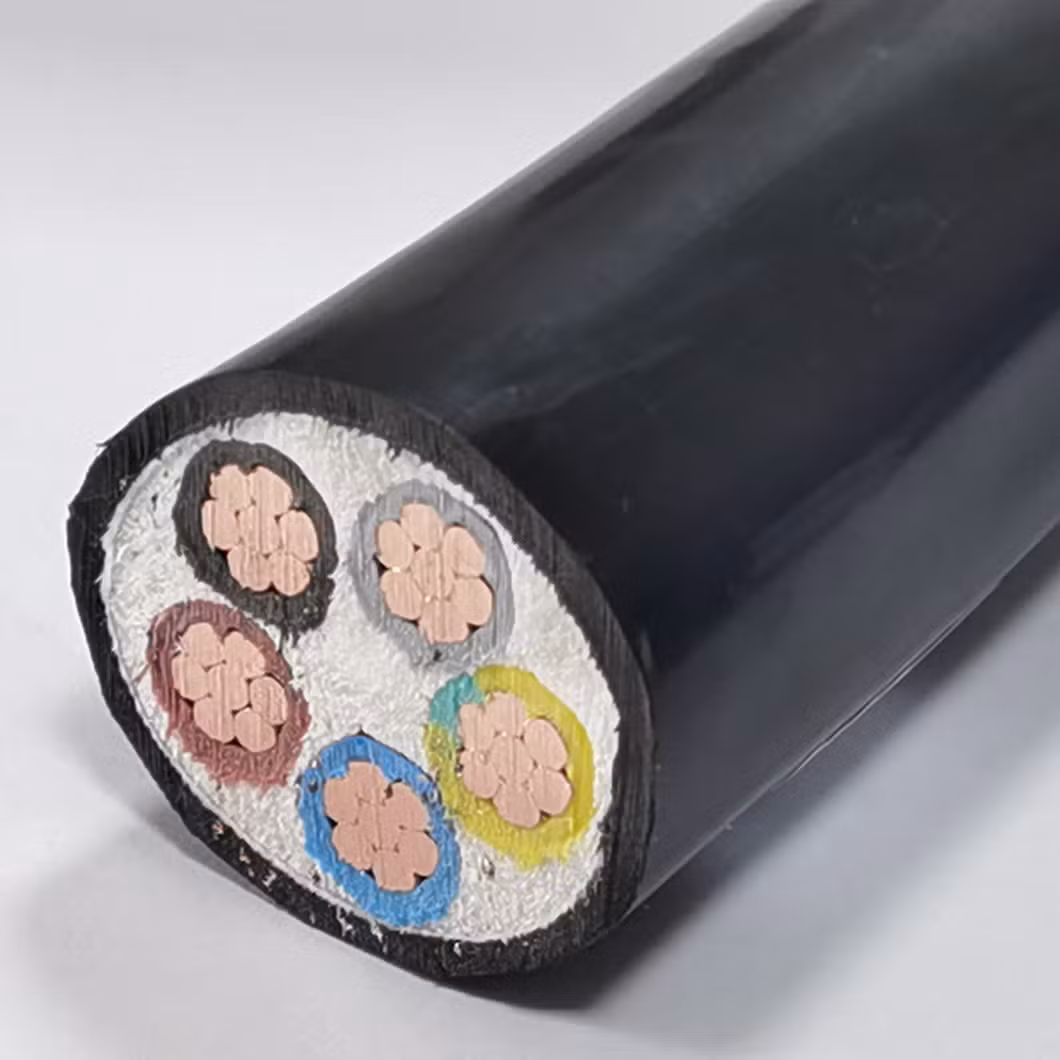 Factory Price French Type U1000 R2V RO2V Rvfv (YJV YJLV) 3 4 5 Core 10mm 16mm 25mm 35mm 50mm 70mm 95mm Rigid Copper Electric Power Installation Cable