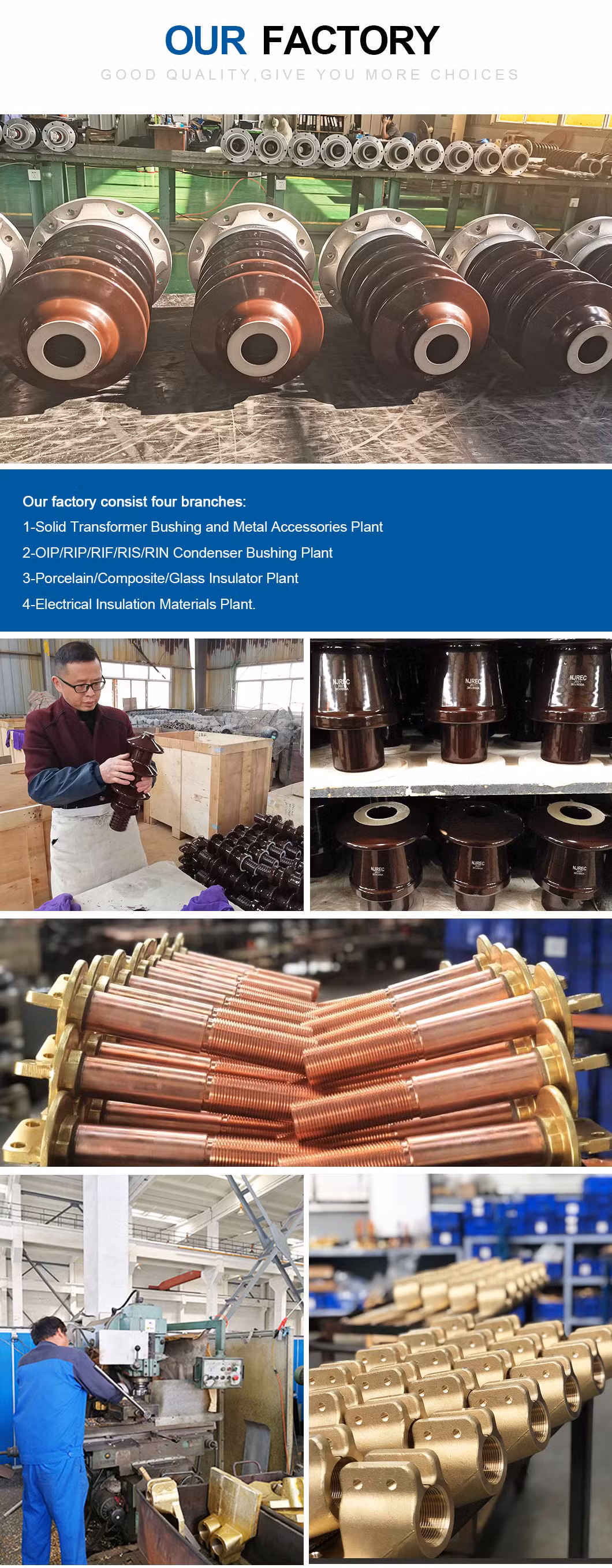 High Voltage 24kv 250a Epoxy Bushing Transformer Plug-in Type Bushing