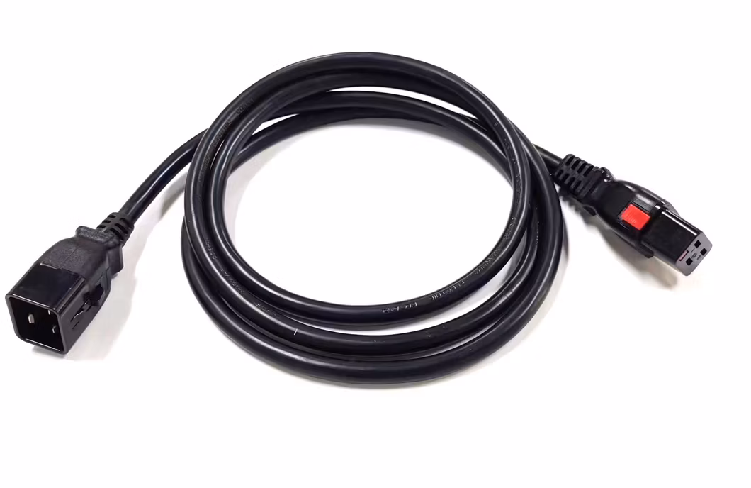 12 AWG 14 AWG Replacement Power Cord IEC C14 to IEC C13 Plug C20 to C7 C13 C15 C 17 C19 Power Extension Cord for Computer /UPS
