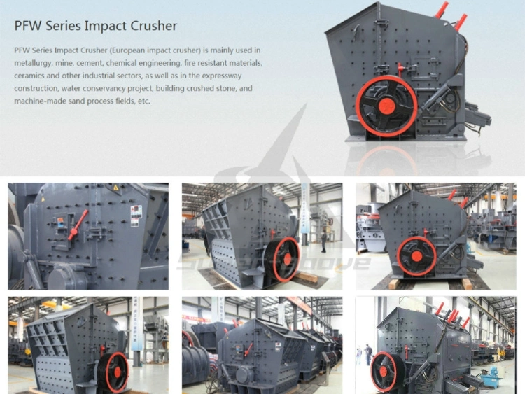 European Type Fine Crusher Machine Impact Crusher for Iron Ore