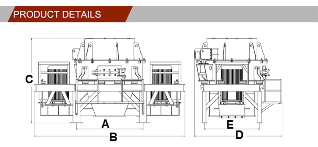 Truemax/PV Gravel Silica Pebble Quartz Quarry Sand Maker Crusher