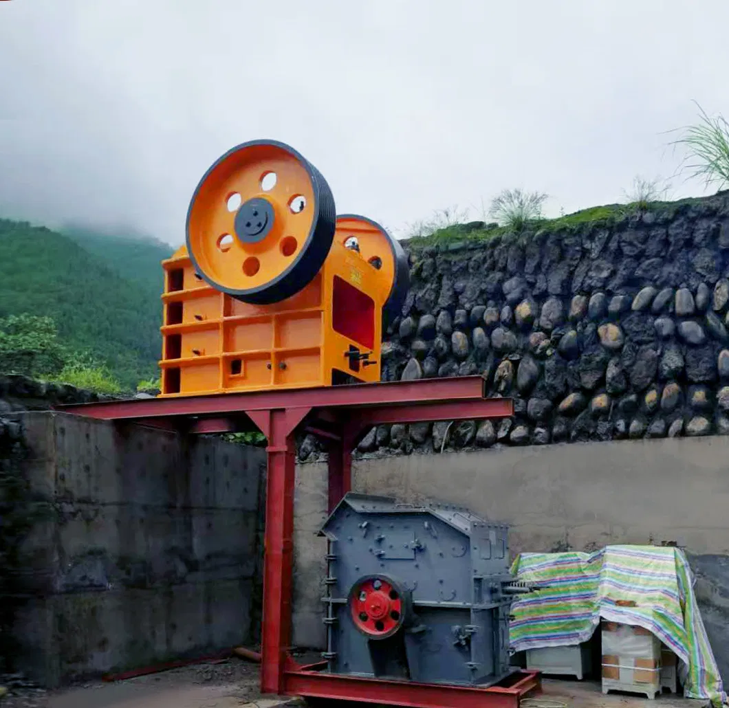 High Capacity Limestone Iron Ore Gold Ore Mining Machinery Jaw Crusher Machine