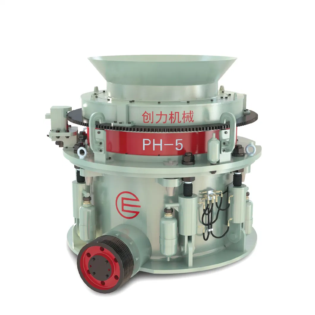 Quarry Machinery 400kw Rock Crusher pH-5 Hydraulic Cone Crusher for Mining Industry 5% off