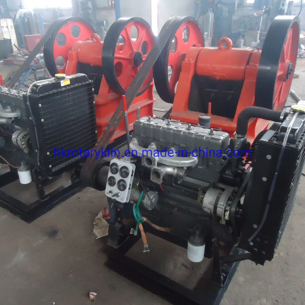 Hot Sale Diesel Small Portable Jaw Crusher