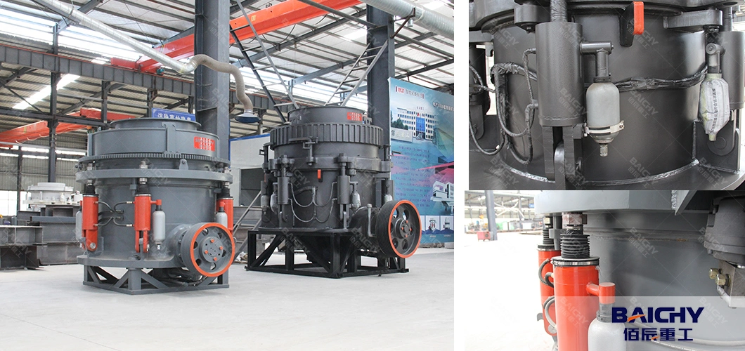 Mining Copper Iron Ore Crusher Machine Hard Stone Crusher Plant Multi-Cylinder Hydraulic Cone Crusher HP300 for Sale