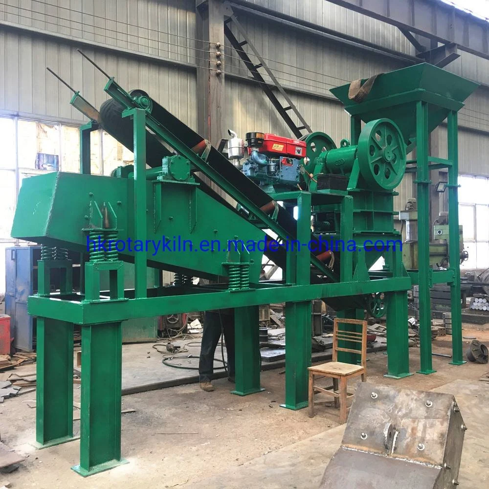 Hot Sale Diesel Small Portable Jaw Crusher