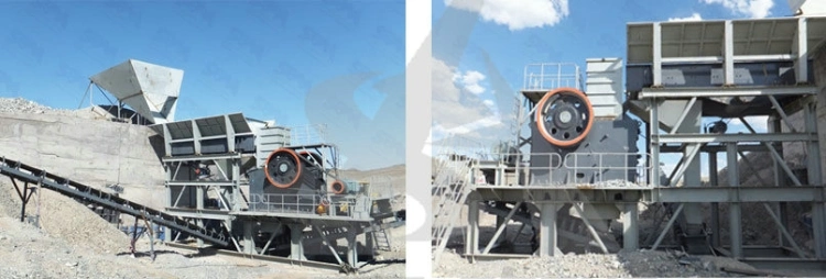 Pew1100 Jaw Crusher for Pebble River Crushing From China