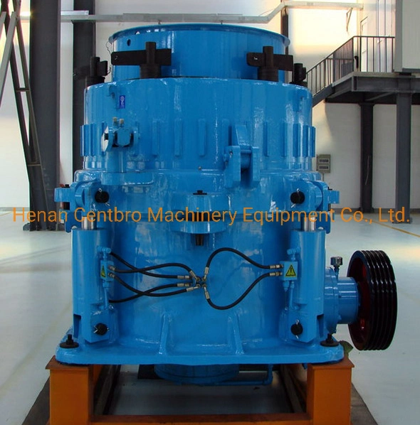 Sandstone Hydraulic Pressure Multi-Cylinder Pebble Gravel Cone Crusher Machine