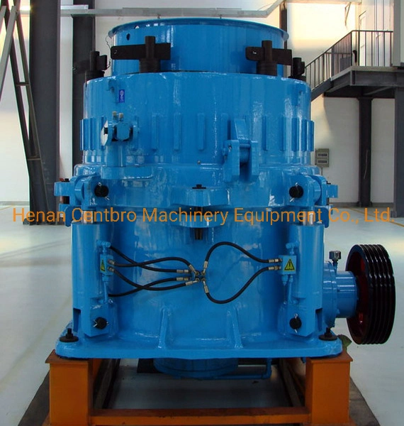 Sandstone Hydraulic Pressure Multi-Cylinder Pebble Gravel Cone Crusher Machine