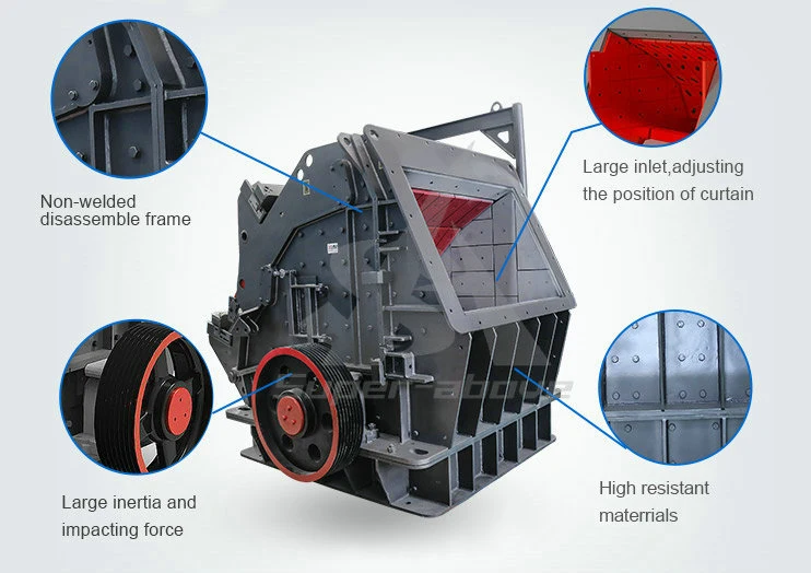 European Type Fine Crusher Machine Impact Crusher for Iron Ore