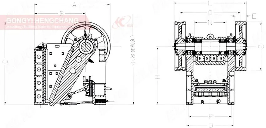 Small Portable Mobile Jaw Crusher Machine with Diesel Engine