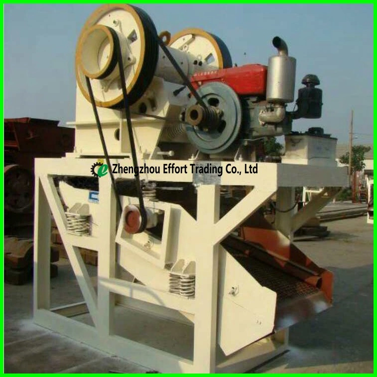 Good Performance Portable PE400*600 Jaw Crushing Plant Diesel Jaw Crusher